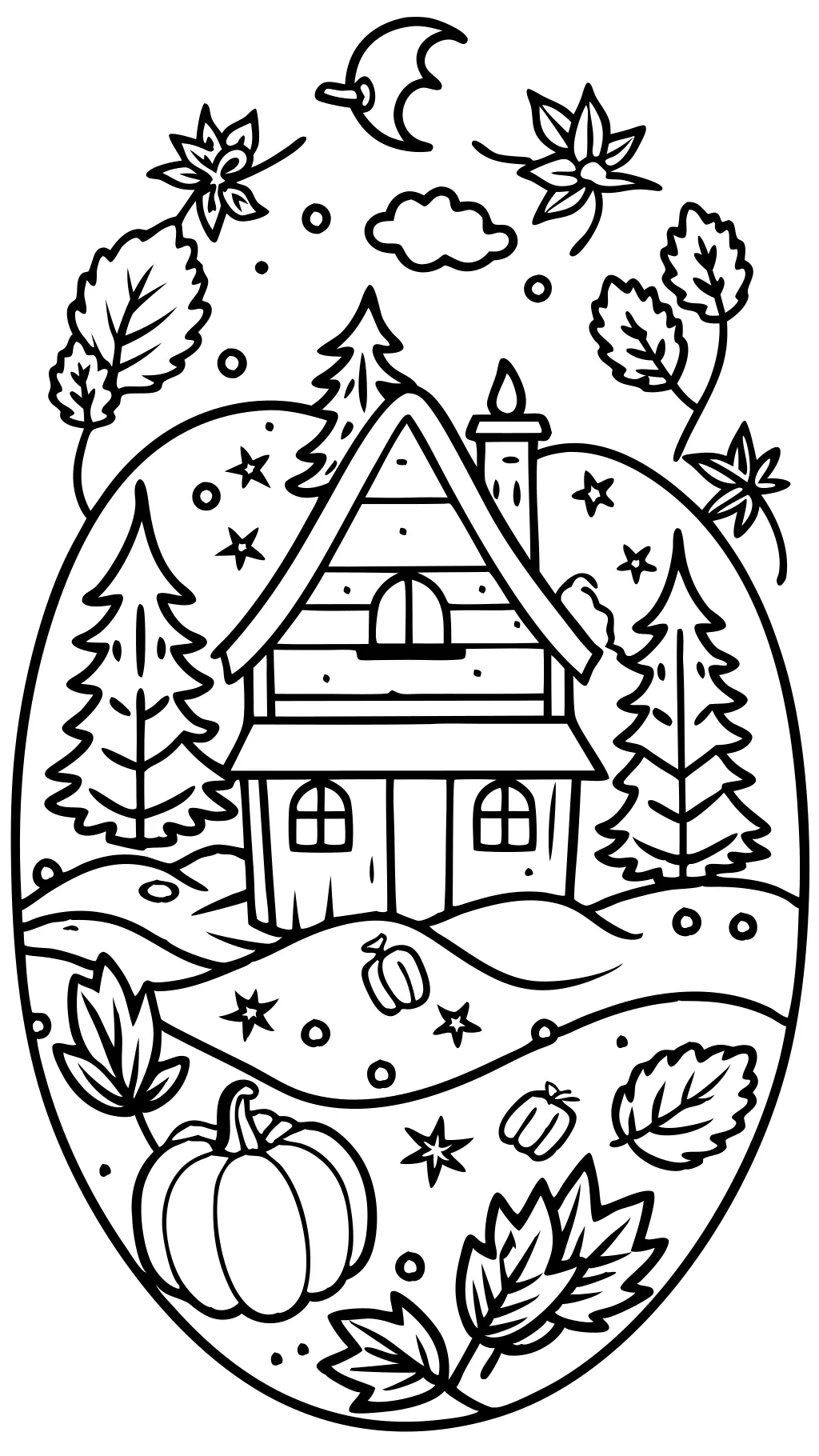 free autumn coloring pages for adults